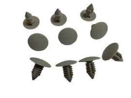 Kit Lote Presilha Grampo Lateral Porta Forro Capo Tapete