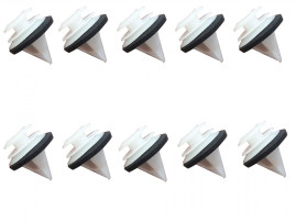 Kit C/10 Presilha Grampo Forro Lateral Porta Fox Saveiro