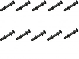 Kit C/10 Pino Gatilho Ma�aneta Interna Porta Gol Saveiro G6