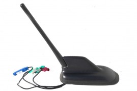 Antena Teto Completa Haste Base Gol Fox Spacefox Saveiro Voyage