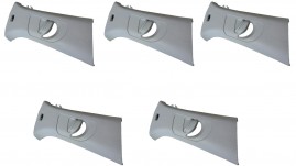 Kit C/05 Acabamento Coluna Direito C/ Regulagem Cinto Jetta