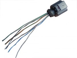 Plug Conector Chicote M�dulo Rele Ventoinha Ar Audi Golf Polo