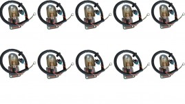 Lote C/10 Lanterna Luz C/ Sensor E L�mpada Cap� S10 Blazer