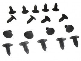 Lote Presilha Grampo Lateral Porta Malas Forro Capo Tapete