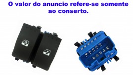 Conserto Bot�o Interruptor Vidro El�trico Renault Sandero Logan Duster